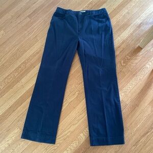 Vintage black Talbots wide-leg trousers